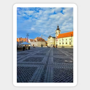 Old Town Sibiu Transylvania Sticker